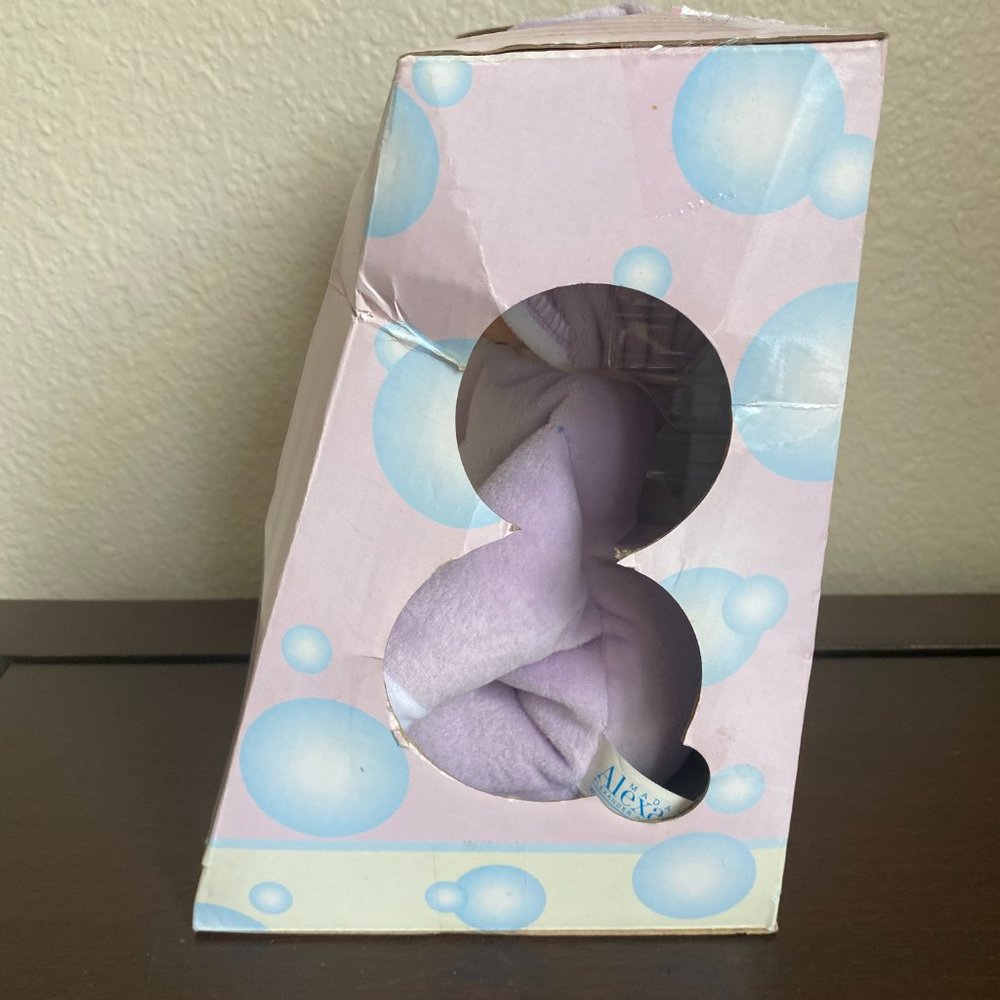 Madame Alexander My First Newborn Baby Doll Soft Fabric Body Lavender NWT - Picture 12 of 15